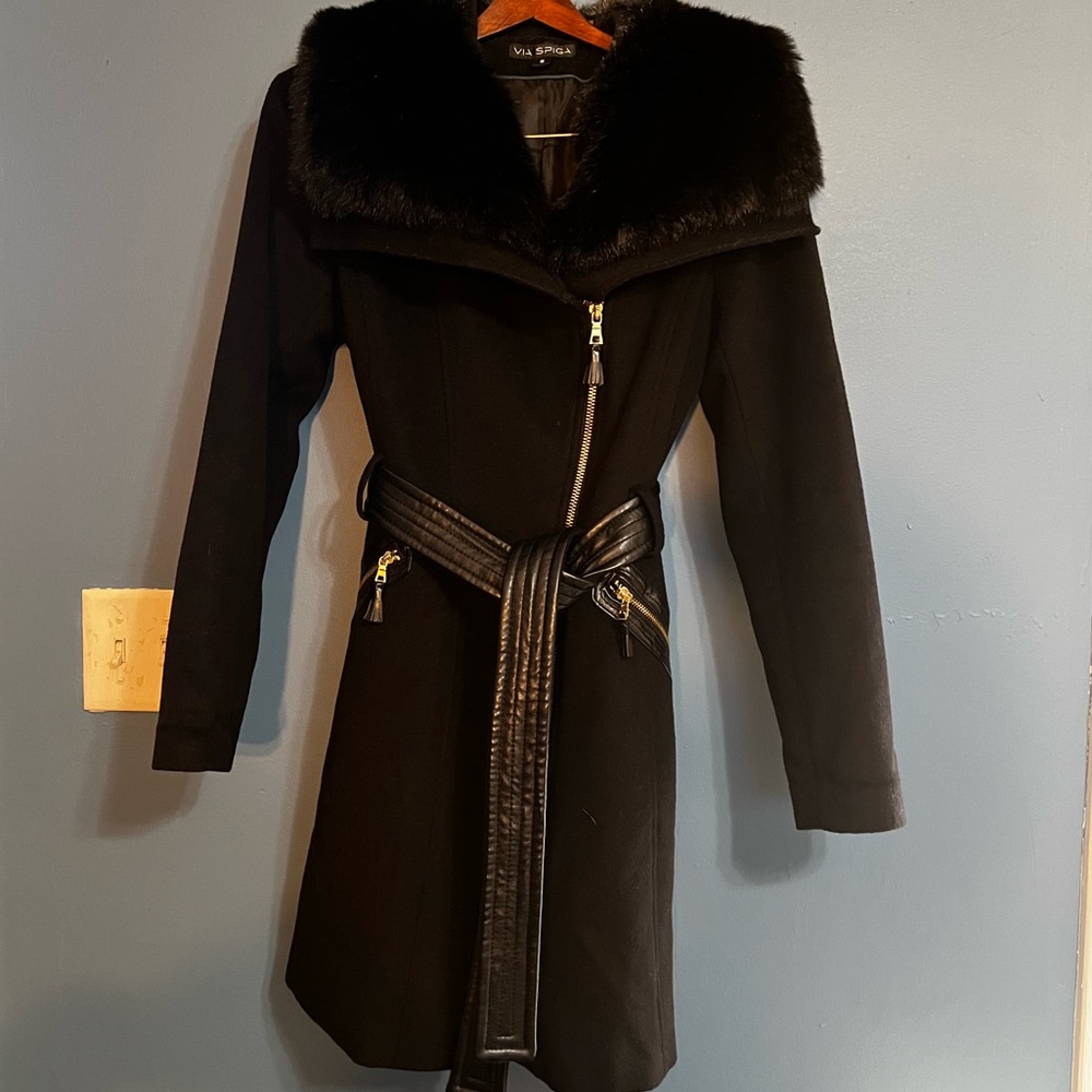 Via Spiga Wool Coat
